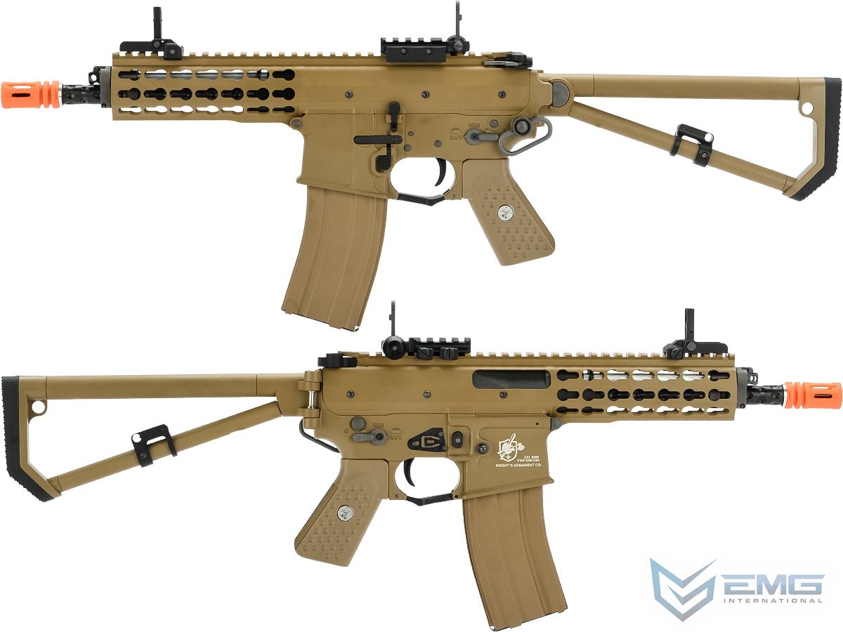 Emg Knights Armament Airsoft Pdw Compact M2 Gas Blowback Airsoft Rifle Model Tan With Co2 7786