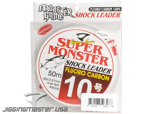 Jigging Master Super Monster 100% Fluorocarbon leader 50M (Test
