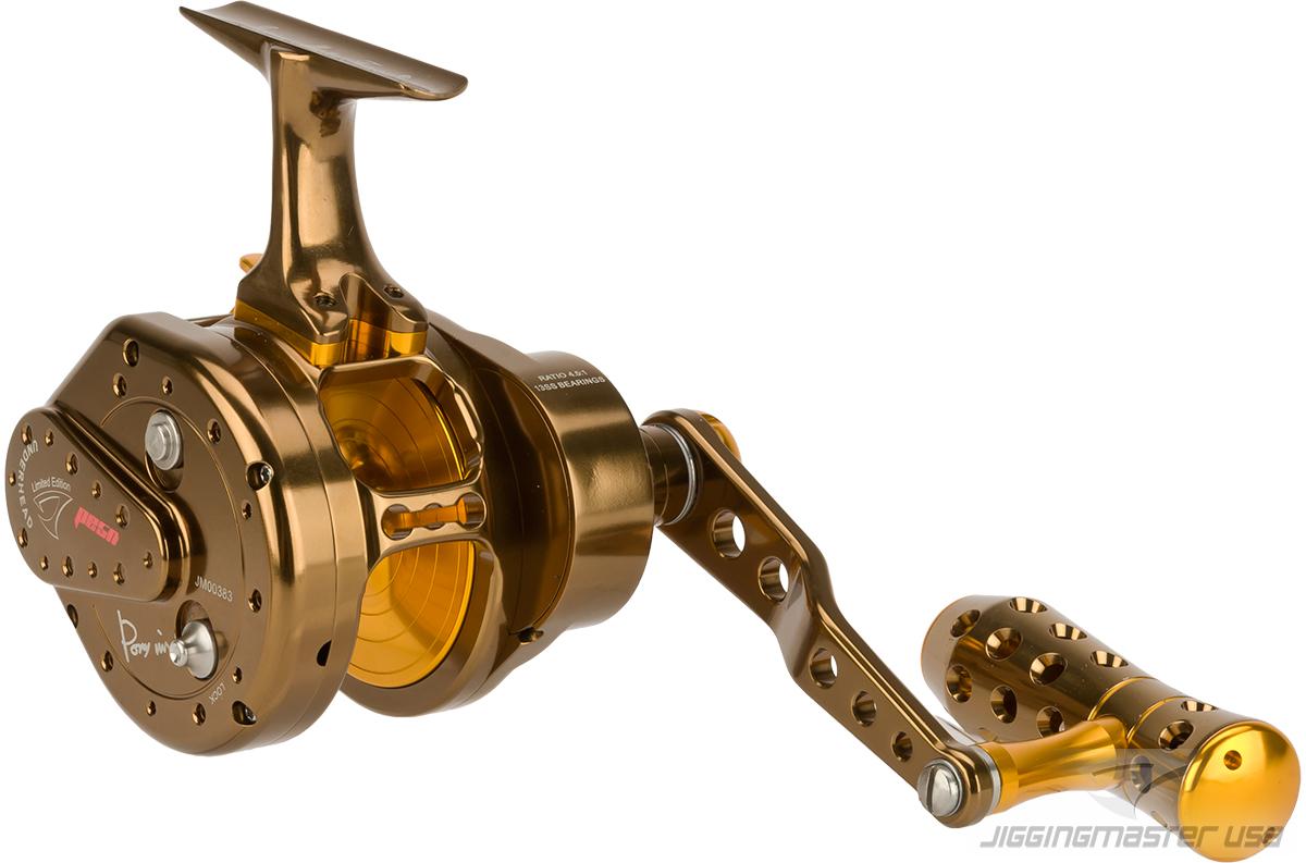 Jigging Master UnderHead Reel (Color: Coffee Gold Limited Edition / PE5N / Right  Hand)