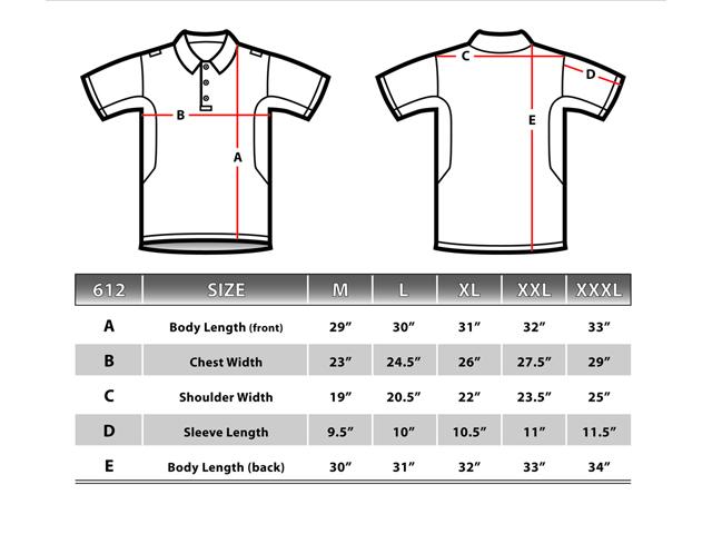 Bdu Size Chart