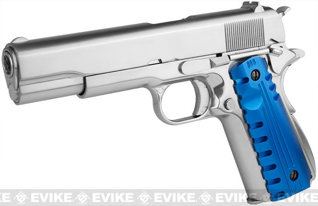 blue airsoft pistol