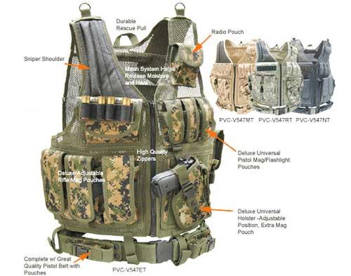 special forces load carrying system