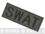 Voodoo Tactical SWAT Embroidered Hook and Loop Morale Patch (Color: OD Green / Small)