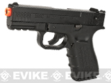 WinGun Licensed ISSC M22 CO2 Non-Blowback Pistol with Metal Slide