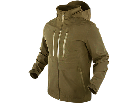 Condor Tactical Aegis Hardshell Waterproof Jacket (Size: Tan / Medium)