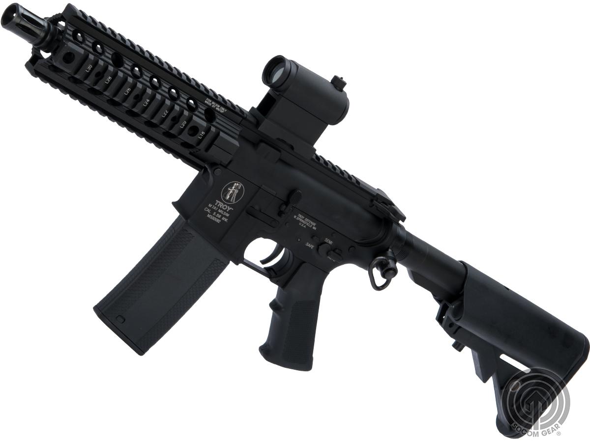 G P Troy Industries Licensed M7a1 Airsoft Aeg Rifle By Socom Gear Airsoft Guns Airsoft Electric Rifles Evike Com Airsoft Superstore