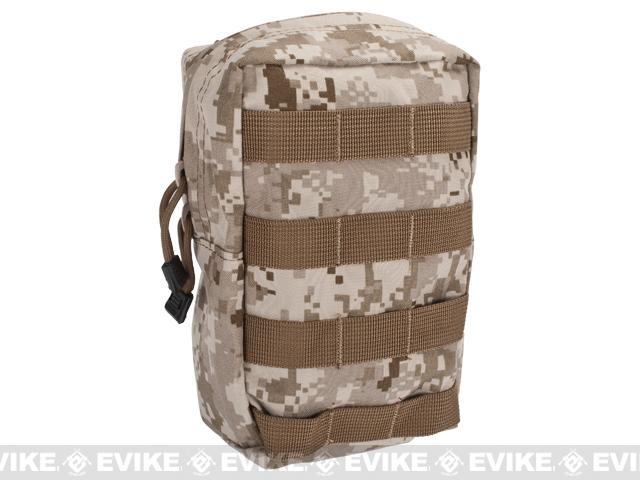 Black Owl Gear / Phantom 9 Large MOLLE Ready Utility / EMT Pouch - (Color: Digital Desert Marpat)