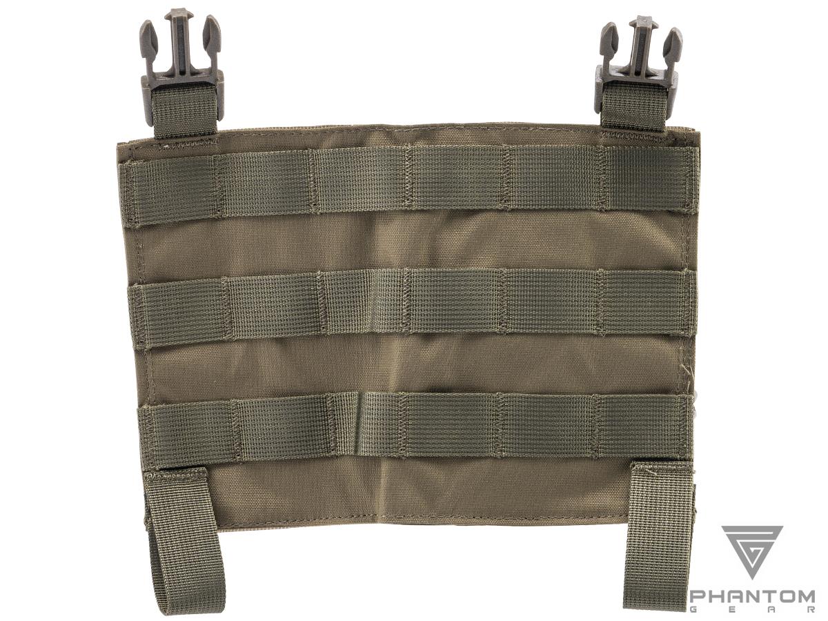 Phantom Gear MOLLE Front Flap Quick Detach Placard for Plate Carriers (Color: Ranger Green)