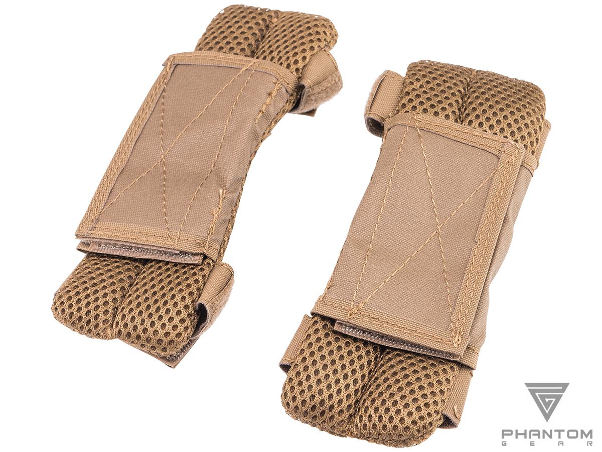 Phantom Gear Shoulder Pads for Plate Carriers (Color: Coyote Brown)