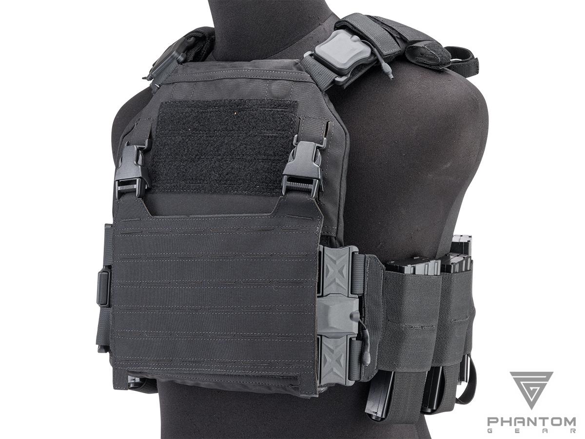 Molle Systeme attachment with double loops with Utra Robust fixings for  pedestrian camera to be fixed on tactical vest