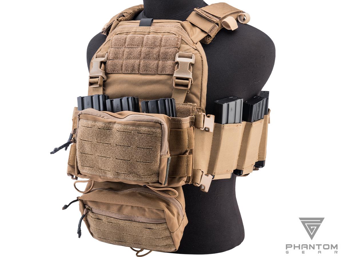 Phantom Gear Wraith T3 Plate Carrier (Color: Coyote Brown / Large / Phantom Gear Loadout)