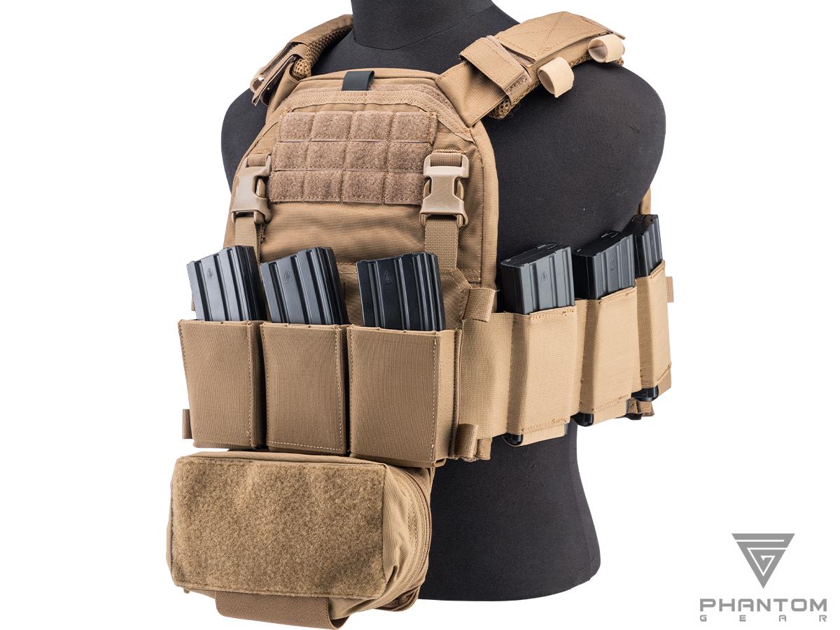 Phantom Gear Wraith T3 Plate Carrier (Color: Coyote Brown / Large / Haley Strategic Loadout)