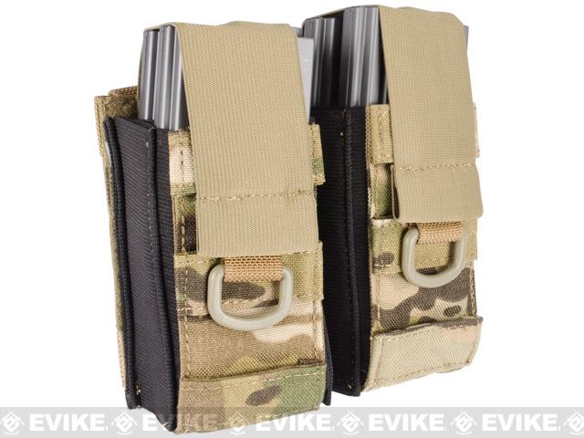 Phantom Gear Aggressor MOLLE Ready M4 AK MP5 Magazine Pouch (Color: Double / Multicam)