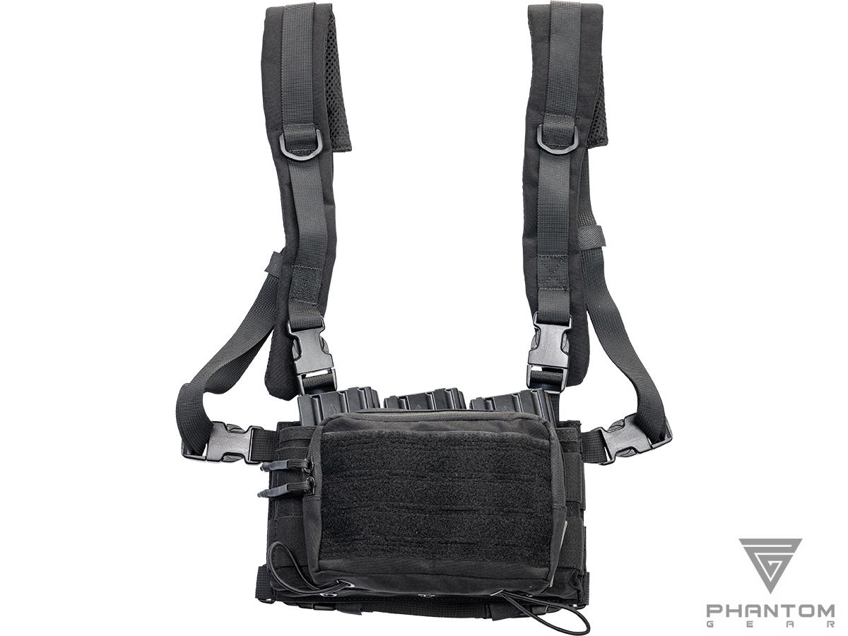 Phantom Gear Specter Modular Chest Rig (Color: Black), Tactical Gear/Apparel,  Chest Rigs & Harnesses -  Airsoft Superstore