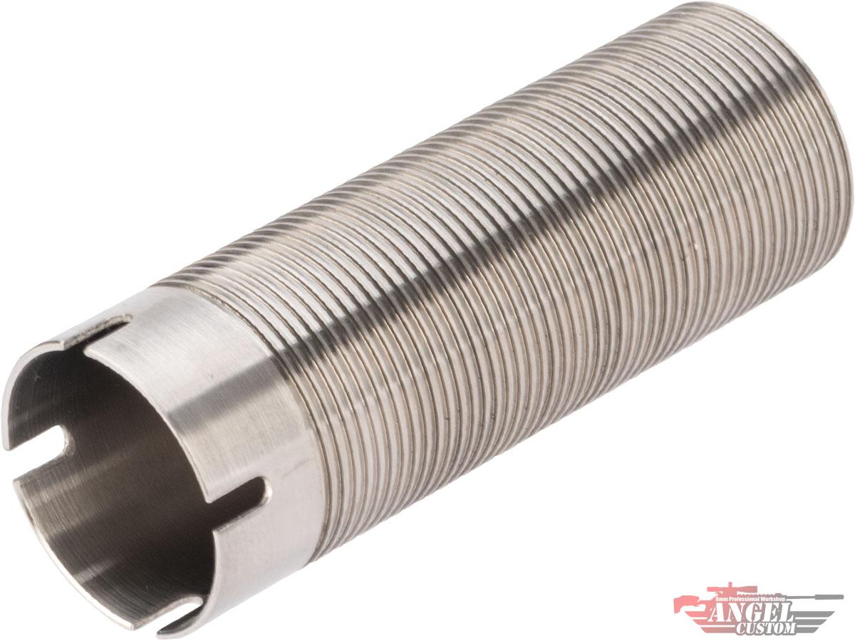 Angel Custom CNC Advanced Stainless Ribbed Airsoft AEG Cylinder (Model: Type 1)