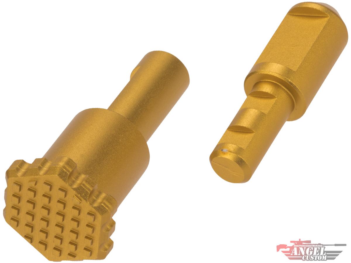 Angel Custom HEX Forward Assist for M4/M16 Series Airsoft AEGs (Color: Gold)