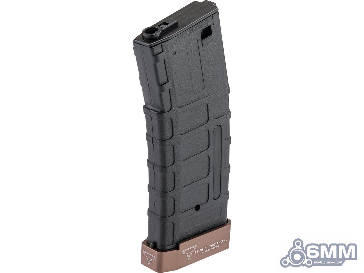 6mmProShop TTI Licensed 140rd Polymer Mid-Cap Magazine w/ Extended Baseplate for M4 Airsoft AEG Rifles (Color: Dark Earth)