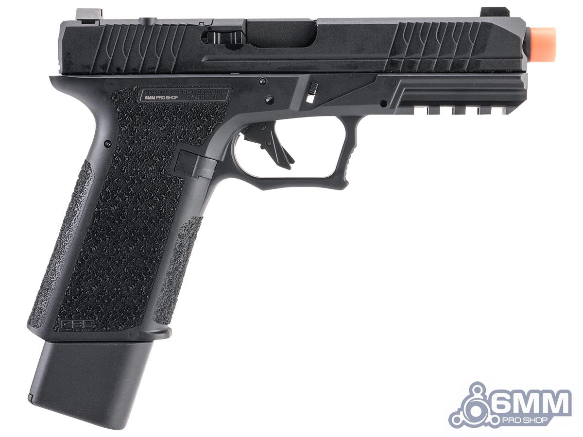 JDG P80 PFS9 RMR Cut Green Gas Airsoft Pistol (Licensed by Polymer 80) -  Grey