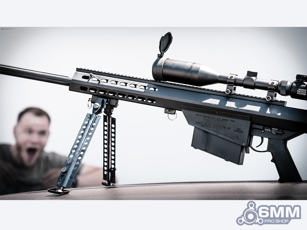 Juego completo de rifle de francotirador Snow Wolf Barrett M82A1 Airsoft