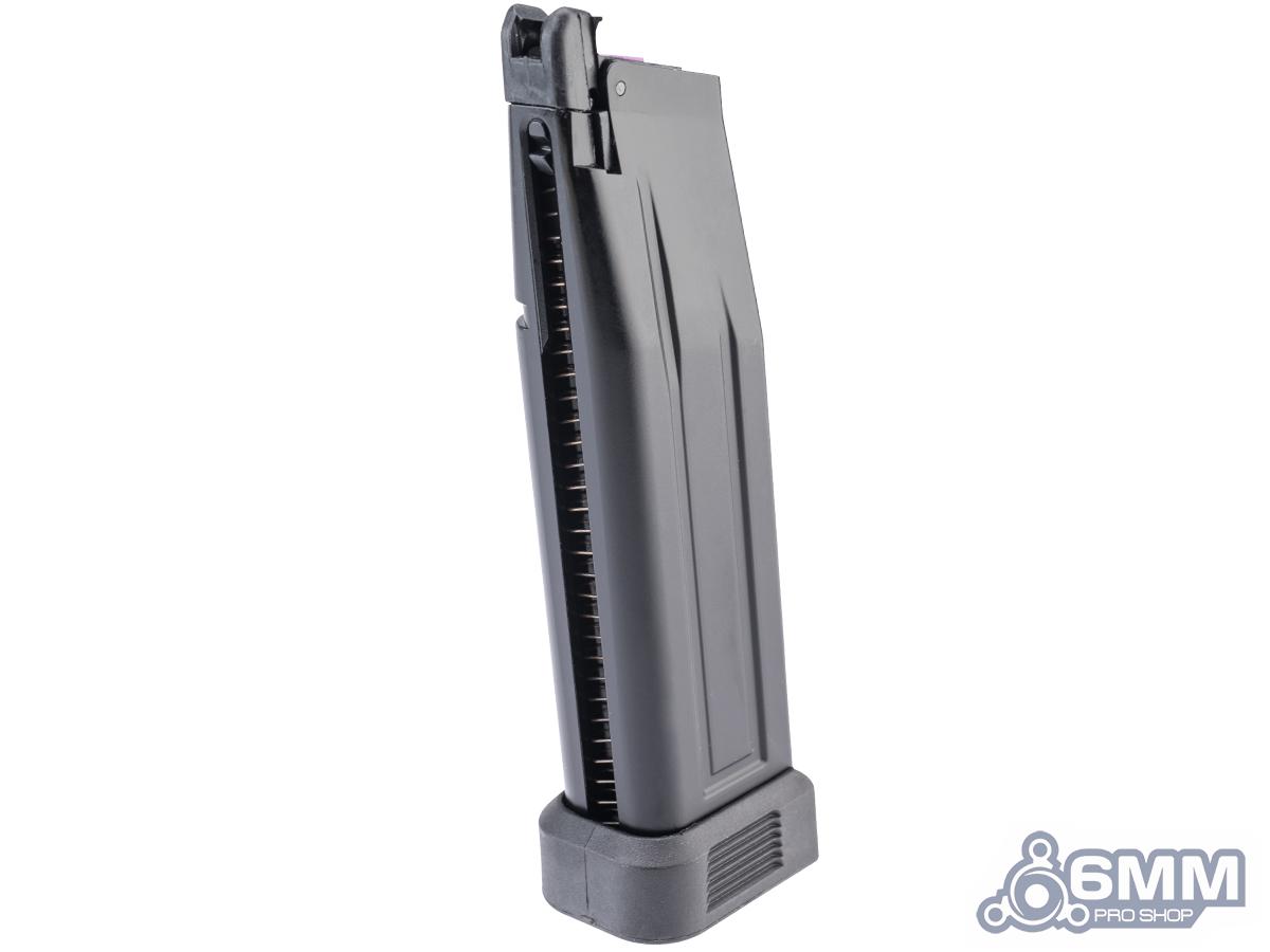 6mmProShop Staccato Licensed 27 Round Magazine for 6mmProShop Staccato C2 Gas Blowback Pistols (Color: Black / CO2)