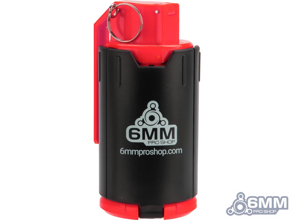 6mmProShop Airsoft Mechanical BB Shower Simulation Hand Grenade (Color: Red)