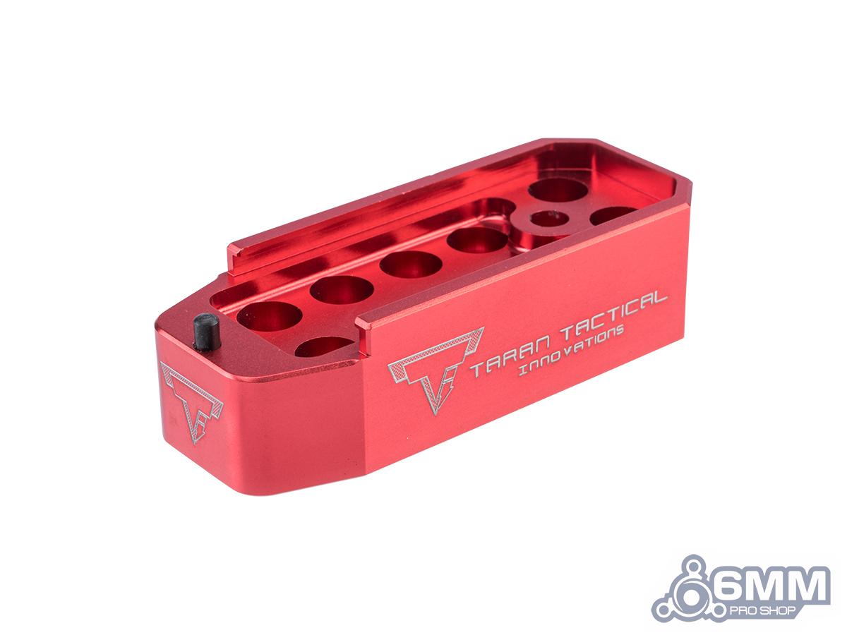 6mmProShop TTI Licensed Magazine Baseplate for M4 AEG Airsoft Magazines (Color: Red)