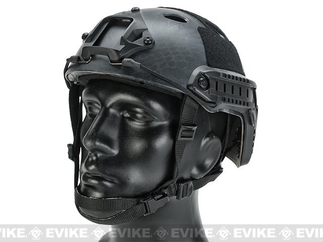 6mmProShop Advanced PJ Type Tactical Airsoft Bump Helmet (Color: Kryptek Typhon / Large - Extra-Large)