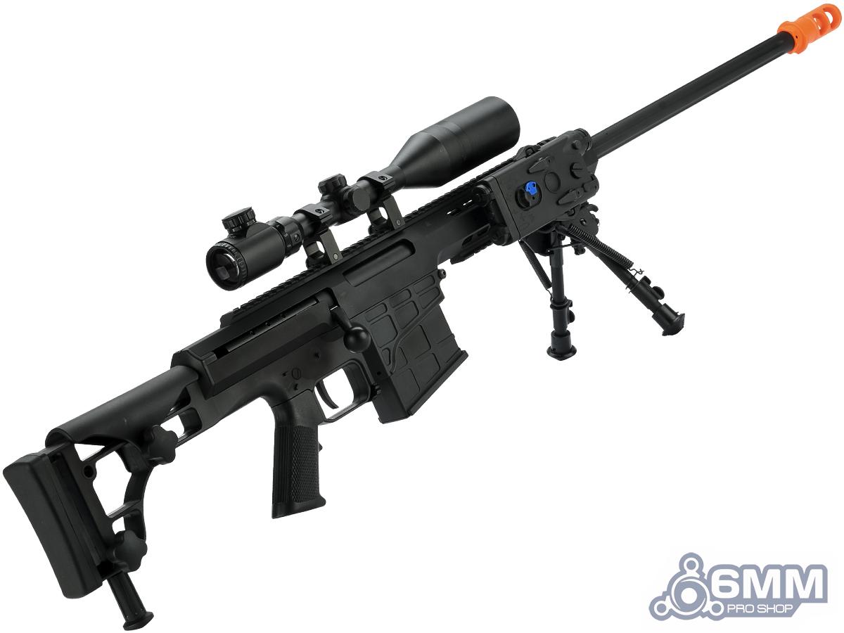 Barrett M98B AEG Airsoft Sniper Rifle 6mm BB Battery Powered Full