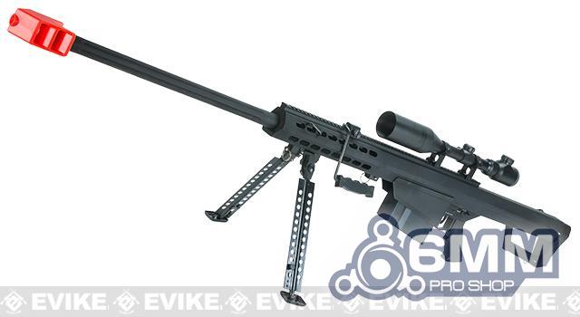 6mmProShop Barrett Licensed M82A1 Bolt Action Powered Airsoft