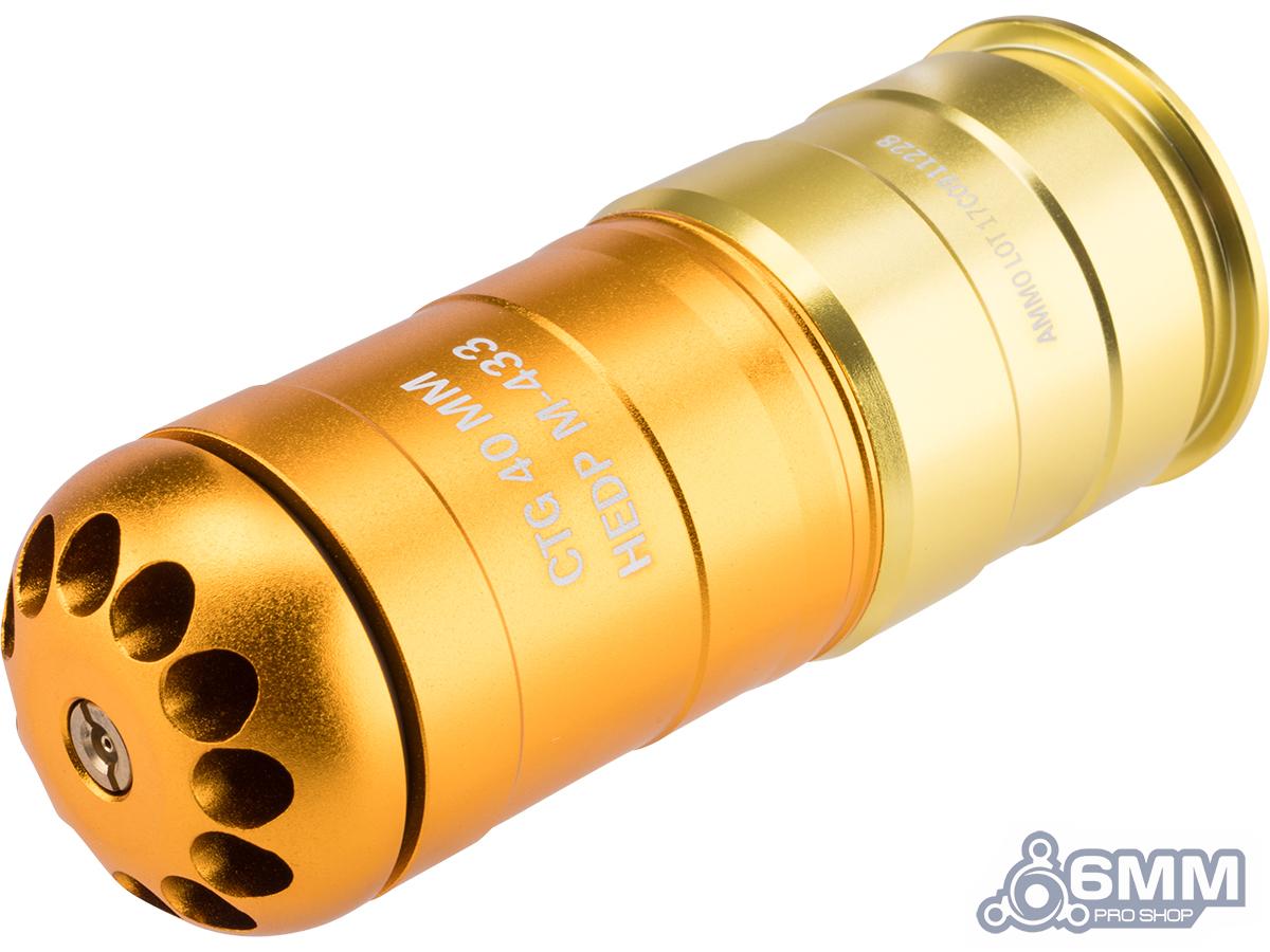 6mmProShop HEDP M433 Type 120rd Airsoft 40mm Gas Grenade Shells (Qty: Single)