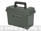 Evike.com Made in USA Molded Polypropylene Stackable Ammo Can by Plano (Size: 12 x 6 x 8)