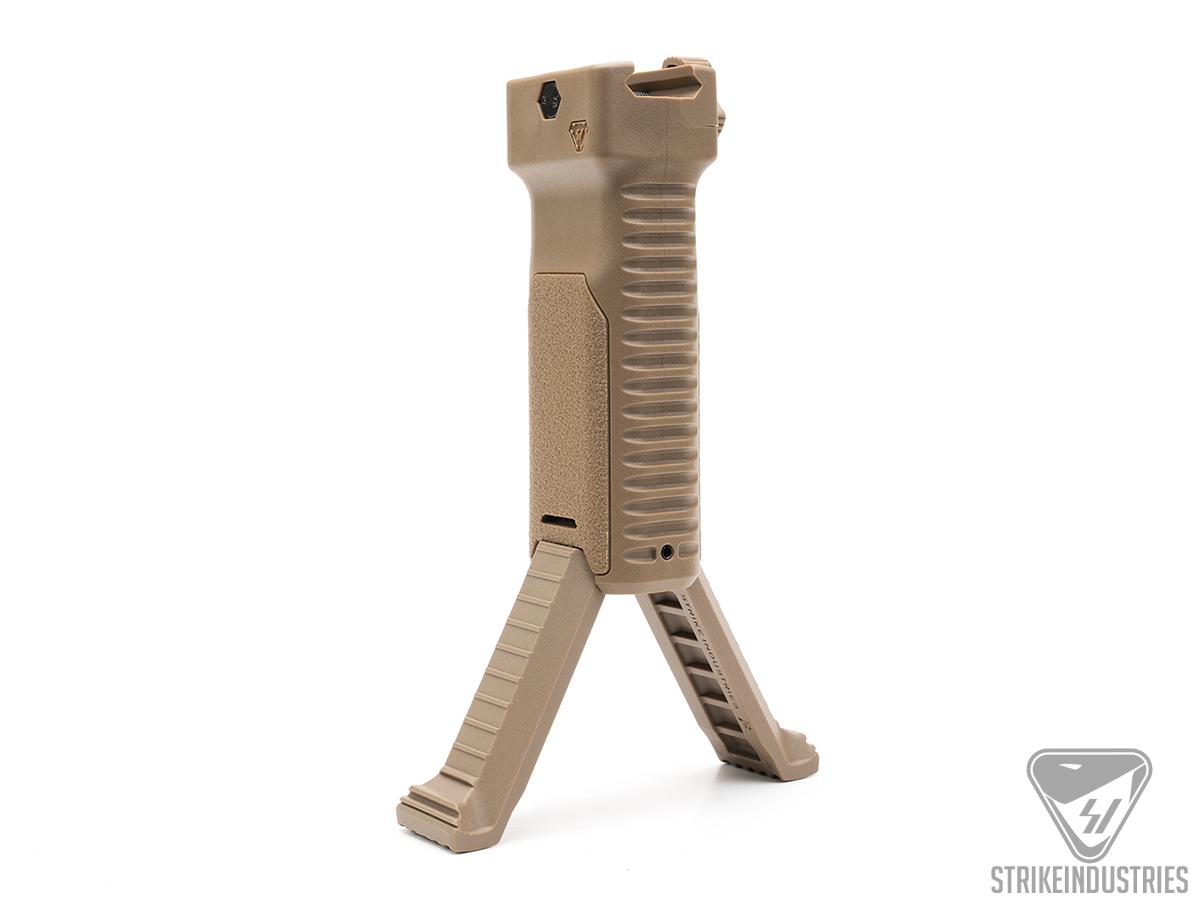 Strike Industries Vertical Bipod Grip (Color: Flat Dark Earth)