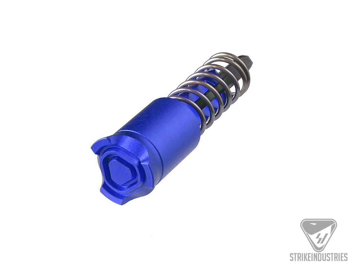 Strike Industries Strike Lightweight Forward Assist for AR15 Rifles (Color: Blue)