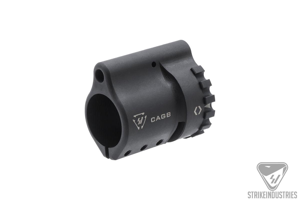 Strike Industries Collar Adjustable Gas Block for .750 Diameter AR15 Barrels