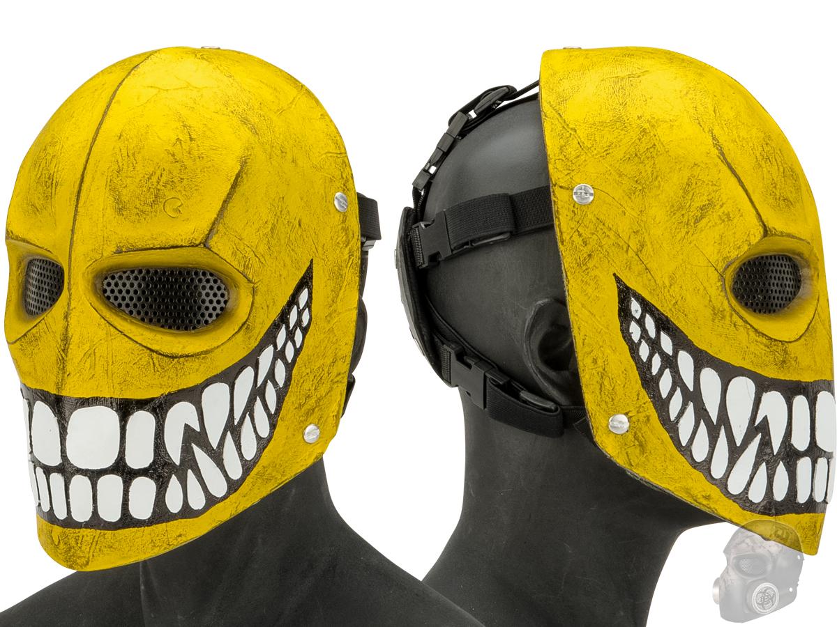 R-Custom Fiberglass Smiley Full Face Mask (Color
