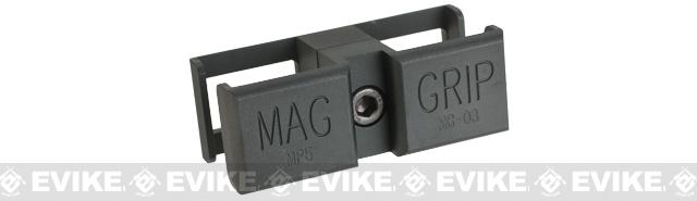 Avengers MP5 / MP5k Metal 9mm Magazine Coupler / Mag Clamp - Black