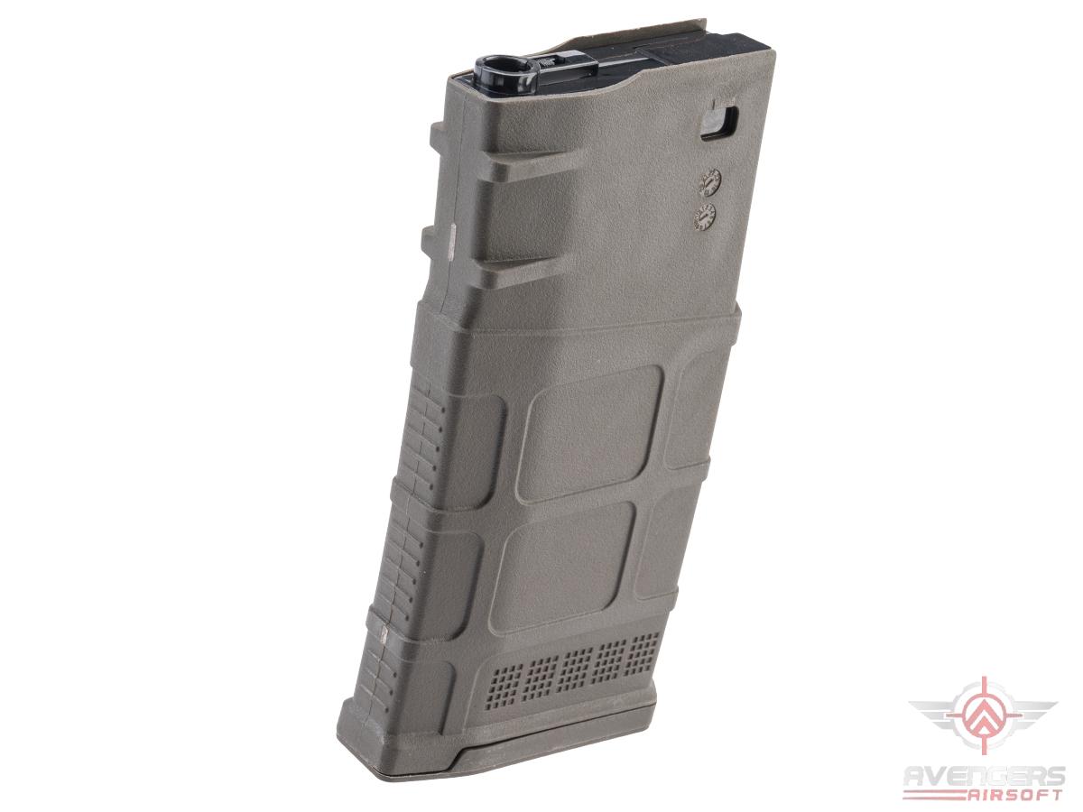 Avengers 470rd Polymer Flash Magazine for SR-25 Series Airsoft AEG Rifles (Color: OD Green)