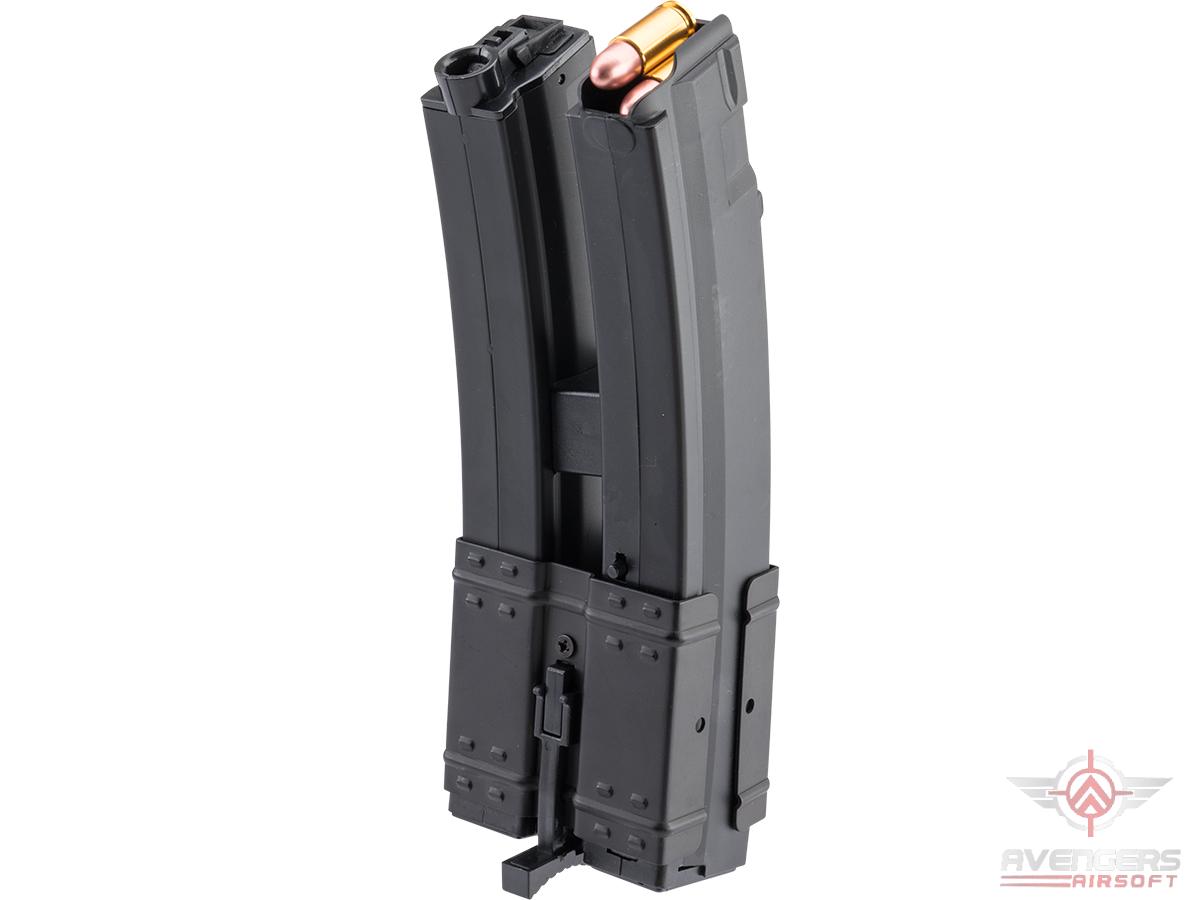 Avengers 500 Round Electric Winding Dual Magazine for MP5 Airsoft AEG SMGs