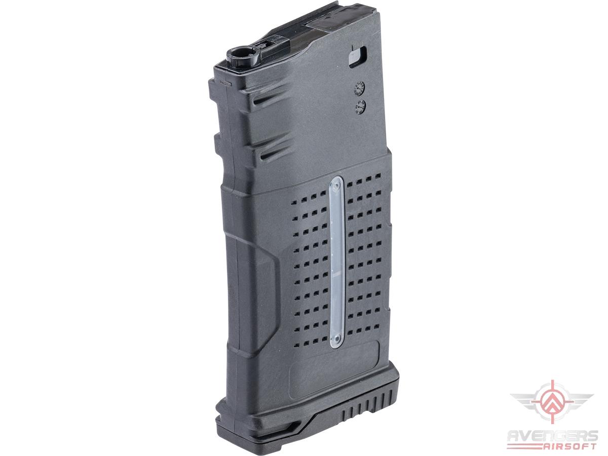 Avengers 550rd Polymer Hi-Cap Magazine for SR-25 308 M4-762 Series Airsoft AEG Rifles (Color: Black)