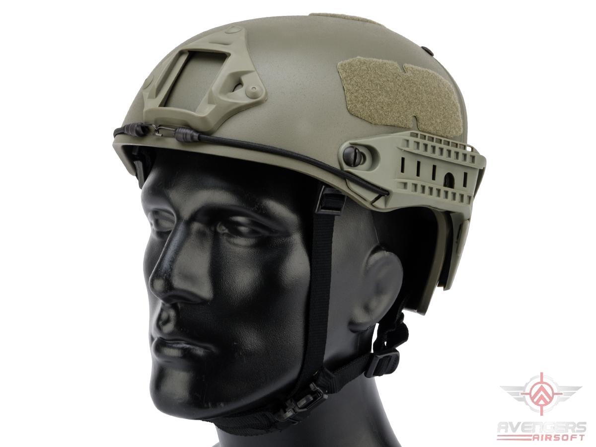 Avengers Air Flow Type Bump Helmet (Color: Ranger Green)