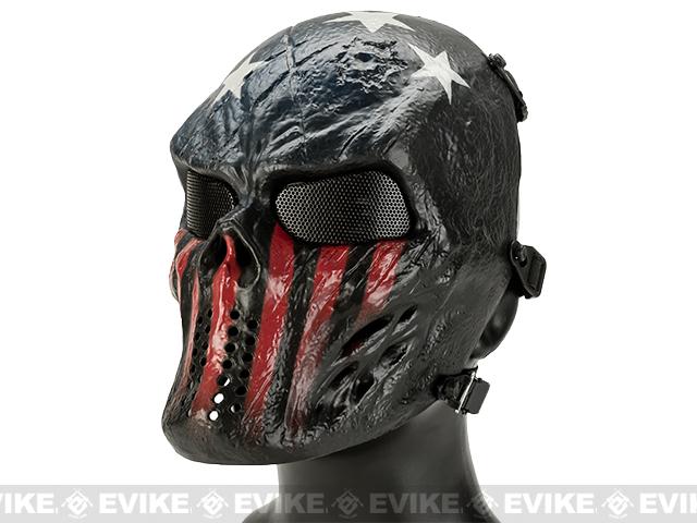 Avengers Full Face Mesh Mask (Style: Captain)