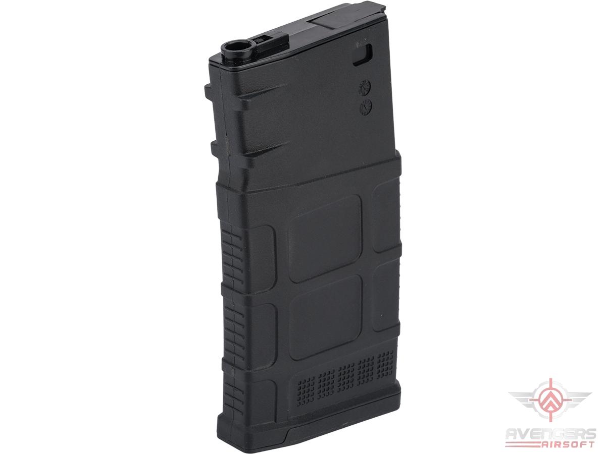 Avengers 470rd Polymer Hi-Cap Magazine for SR-25 Series Airsoft AEG Rifles (Color: Black)