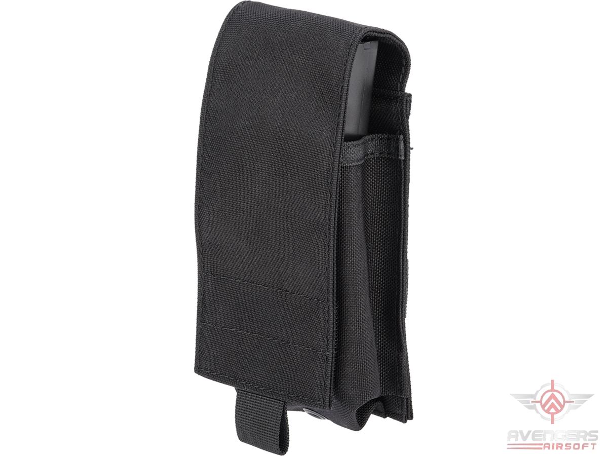 Avengers Tactical Double Stack M4 / M16 / AR Magazine Pouch (Color: Black)