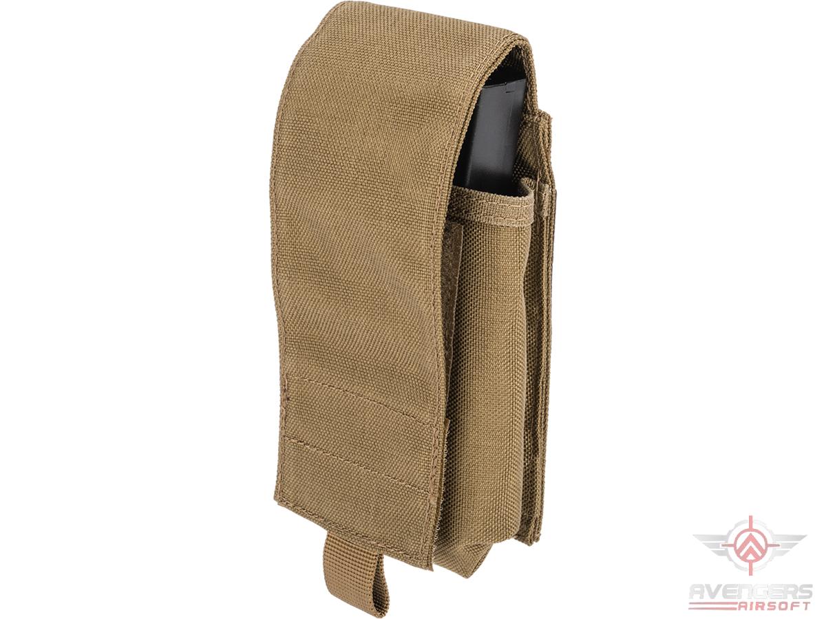 Avengers Tactical Double Stack M4 / M16 / AR Magazine Pouch (Color: Coyote Brown)