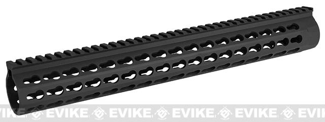 Avengers 14.5 Keymod CNC Aluminum Rail System (Color: Black)