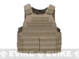 Voodoo Tactical Hayden Plate Carrier w/ Cummerbund and Hydration Carrier (Color: Coyote Brown)