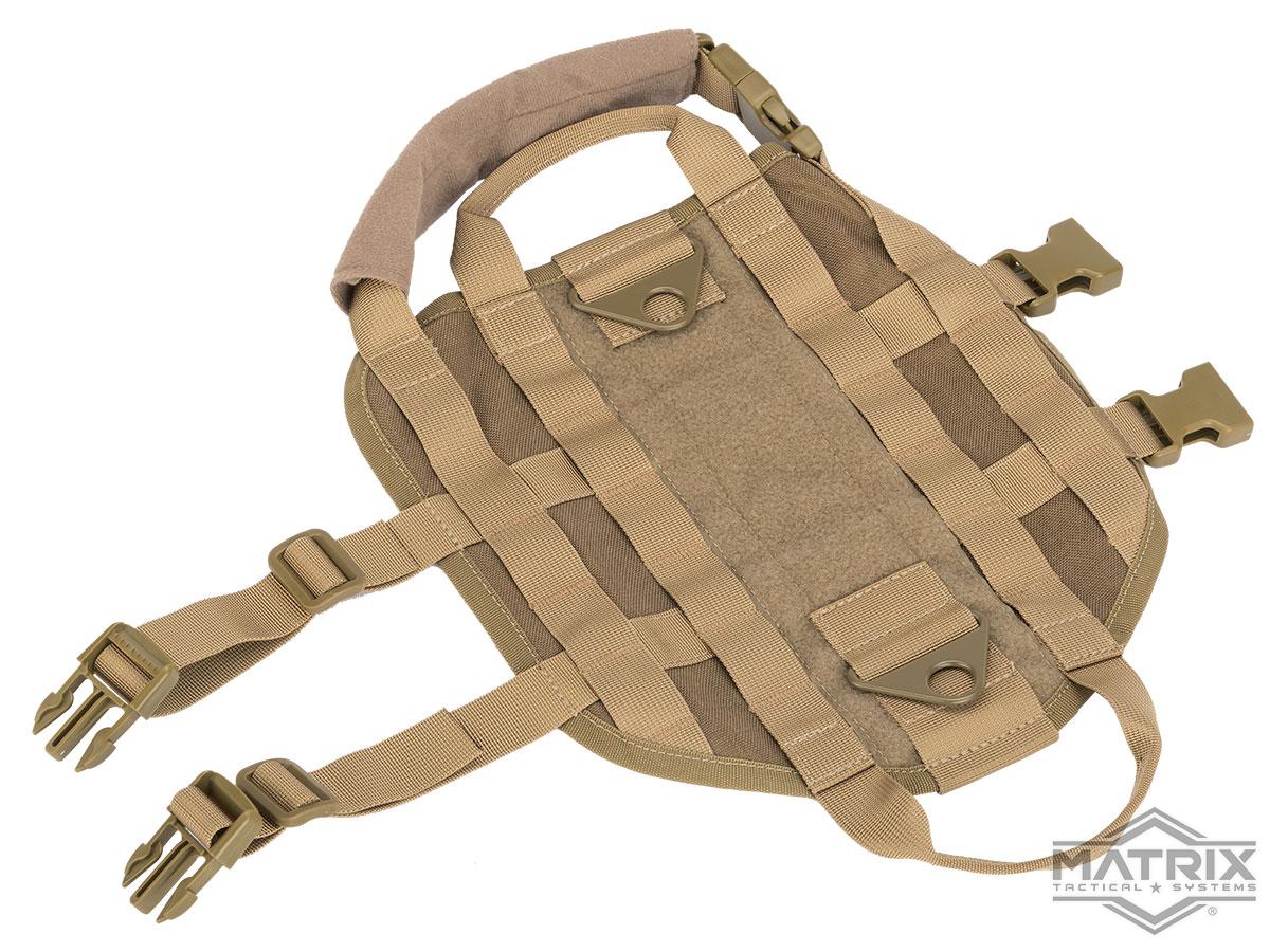 Matrix Tactical Working Dog Vest (Color: Tan / Large)