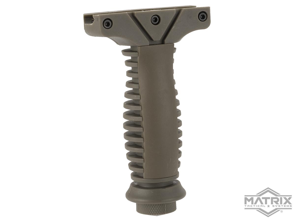 Matrix Polymer Lightweight  Ventilated Vertical Grip (Color: Tan)