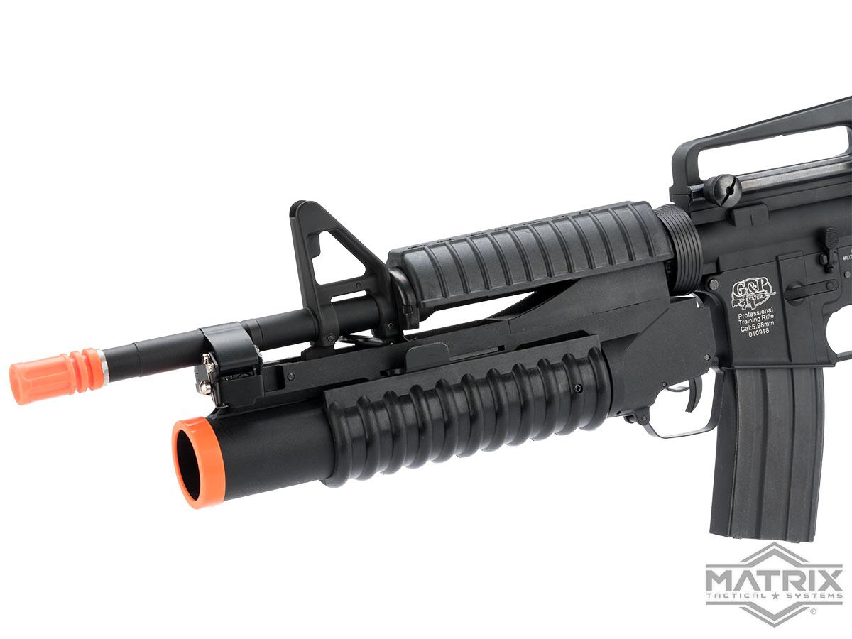 m16 rifle with grenade launcher