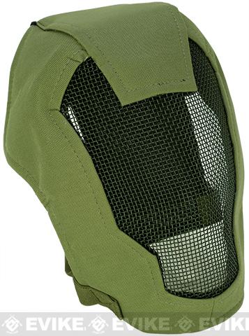 Outgeek Airsoft Mask Full Face Mask with Steel Mesh